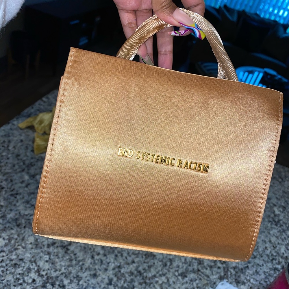 Brandon Blackwood ESR Tote - Beige Satin